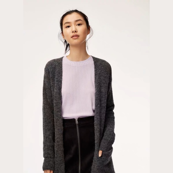 Wilfred Sweaters - Aritzia Wilfred Aronson Sweater in Grey (size XXS)